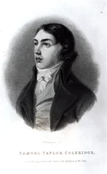 Retrato de Samuel Taylor Coleridge (1772-1834) de joven